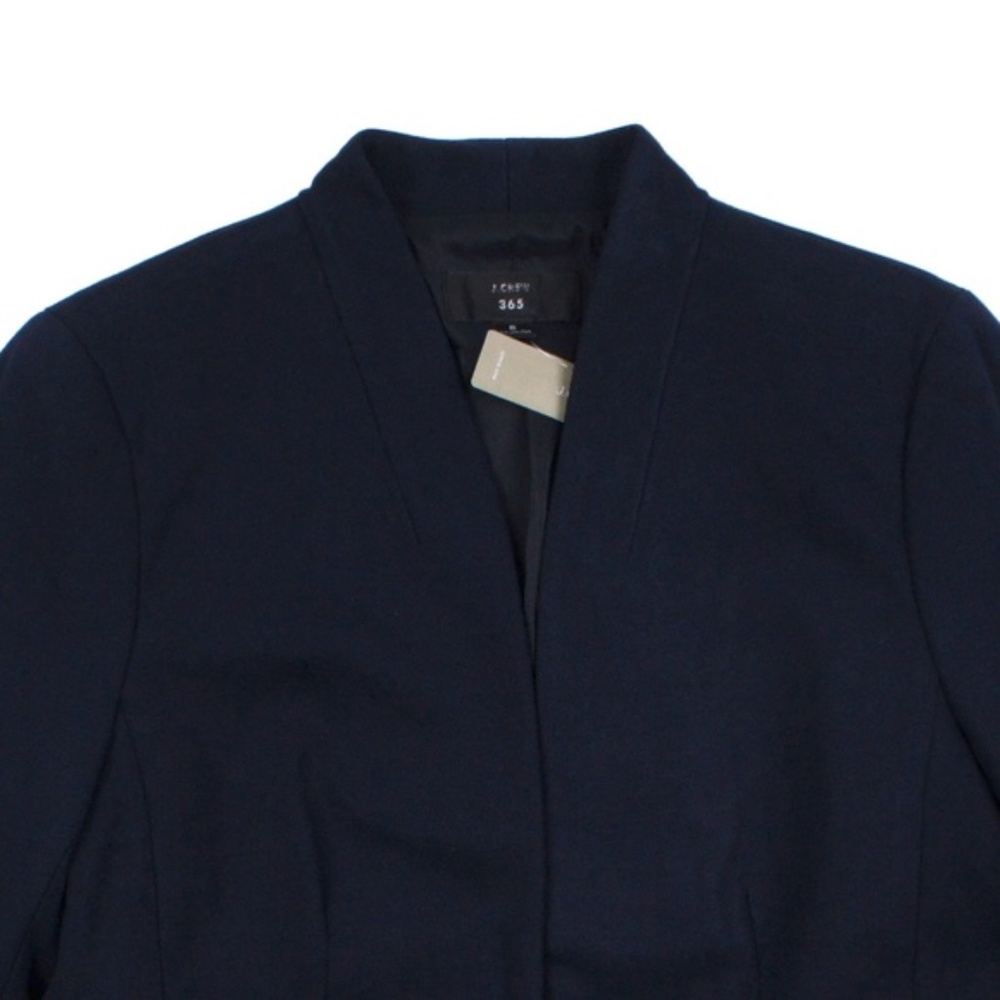 New JCREW Going-Out Blazer in Stretch Twill - Navy - Picture 6 of 6